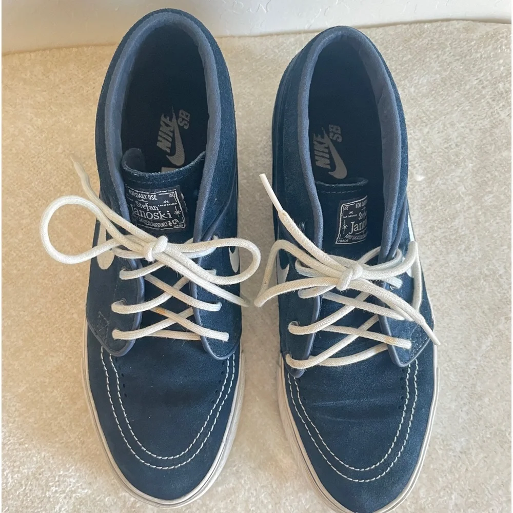 Nike SB Stefan Janoski Sneakers NAVY blue size 9 - Picture 5 of 9